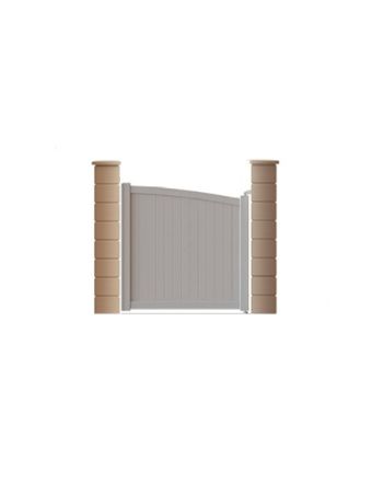 Portillon PVC battant modèle PRE CATELAN 4