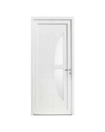 Porte d'entrée PVC modèle PV37