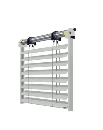 Brise Soleil Orientable - BSO Lames PX90Z Motorisation filaire avec interrupteur