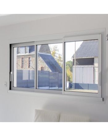 Fenêtre coulissante ALU 3 vantaux 3 rails