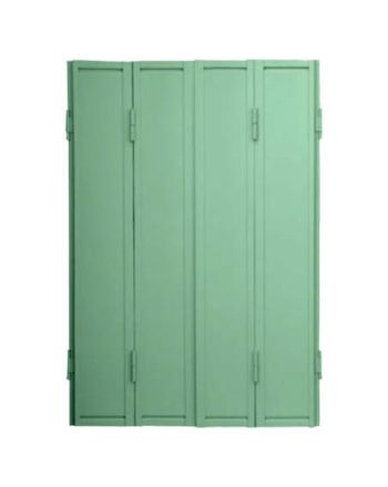 Persiennes Metalliques 4 vantaux repliables (2x2 vtx)