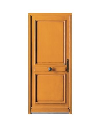 Porte d'entrée BOIS Exotique modèle HECTOR