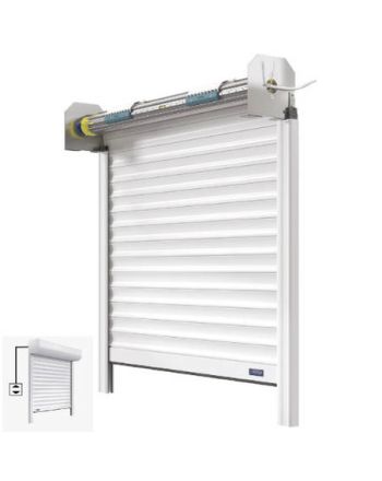 Volet Roulant MOB (ossature bois) ou ITE, sans coffre, Lames PVC 40 mm Motorisation filaire avec interrupteur