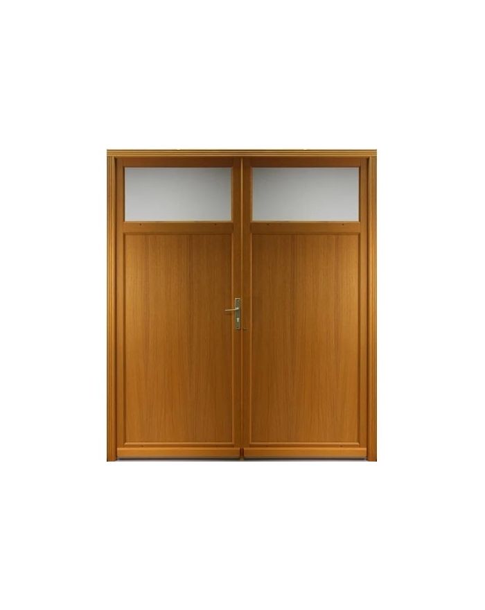Porte De Service Bois 215 X 90 Cm - Modèle LILAS - Droite - Second Choix (léger Défaut)