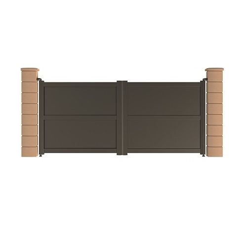 Portail ALU battant ou coulissant modèle CONCORDE 1 avec pose