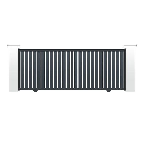 Portail ALU coulissant modèle SORIA 2