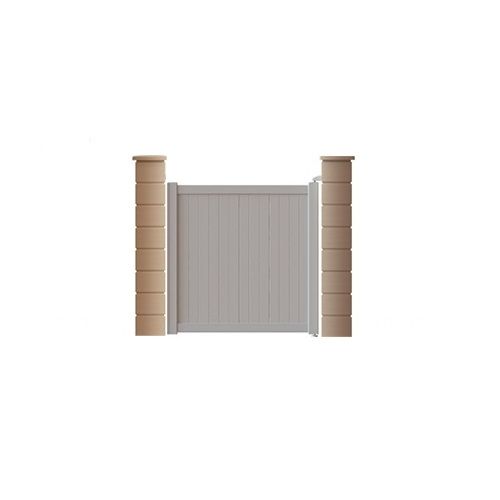 Portillon PVC battant modèle PRE CATELAN 1