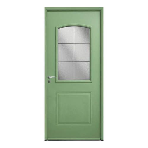 Porte d'entrée ACIER modèle FORTIS dimensions standard L 100 cm x H 215 cm