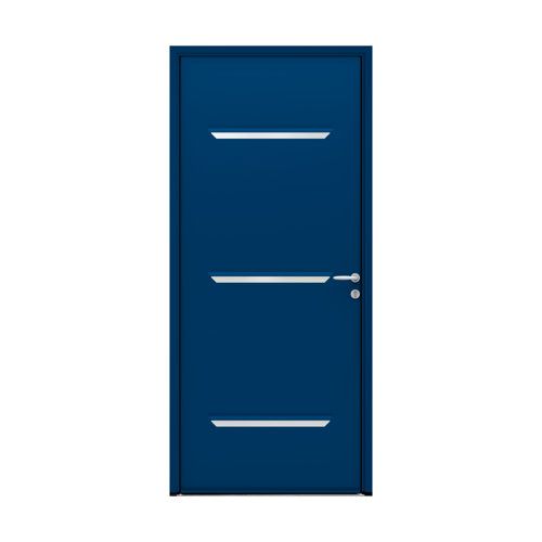 Porte d'entrée ACIER modèle ECLIPSE dimensions standard L 80 cm x H 215 cm