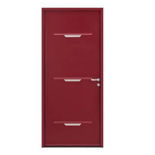 Porte d'entrée ACIER modèle SIRIUS dimensions standard L 80 cm x H 215 cm avec pose