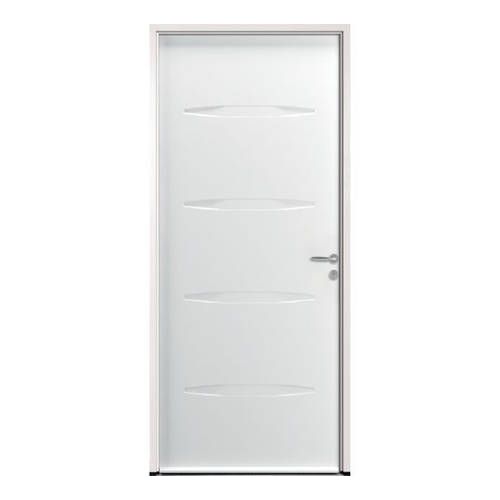 Porte d'entrée ACIER modèle ZENITH dimensions standard L 100 cm x H 215 cm avec pose