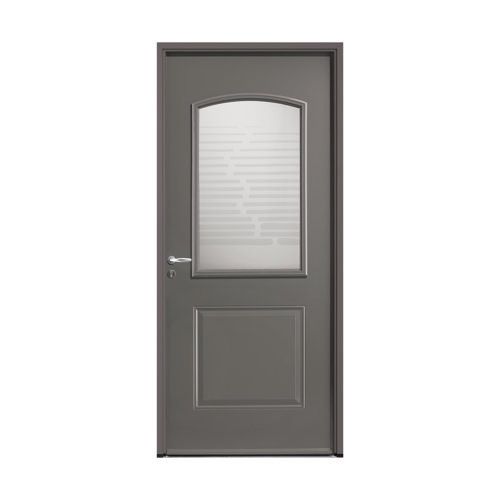 Porte d'entrée ACIER modèle NEMO dimensions standard L 80 cm x H 215 cm avec pose
