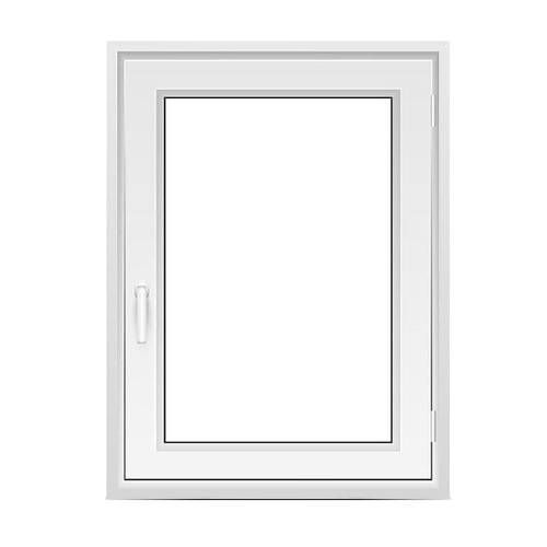 Fenêtre ALU ouvrant tradi 1 vantail ouverture à la française avec pose