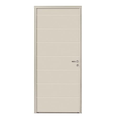 Porte d'entrée BOIS Exotique modèle GAYLOR