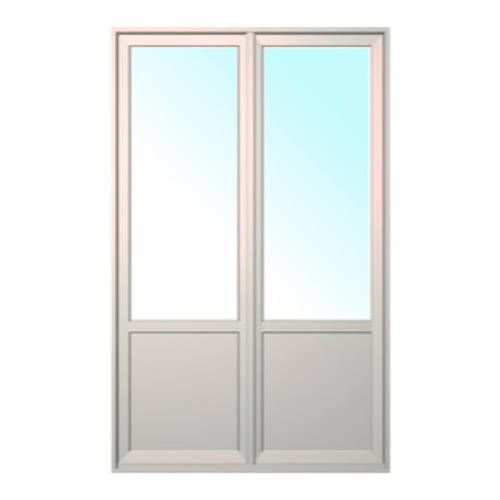 Porte-fenêtre aluminium avec volet roulant | Leroy Merlin