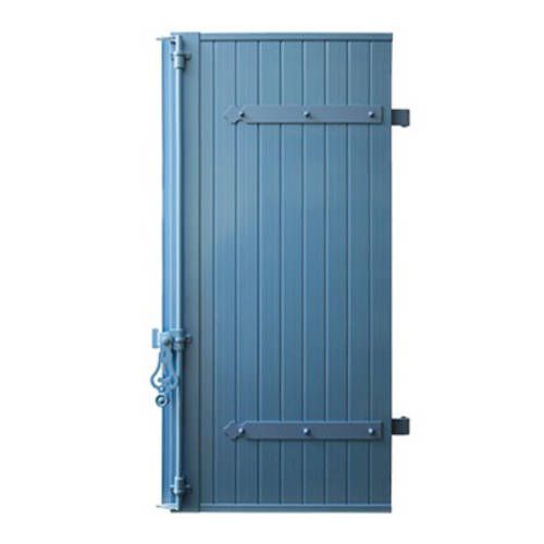 Volet battant PVC Lames Verticales 24 mm 2 vantaux