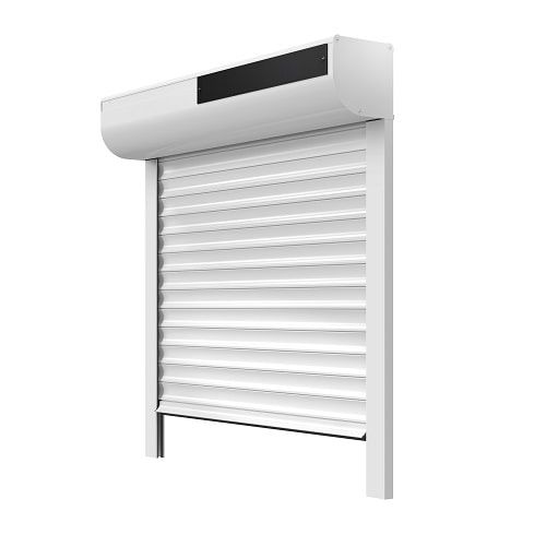 Volet Roulant Solaire Rénovation Lames ALU 39 mm avec télécommande