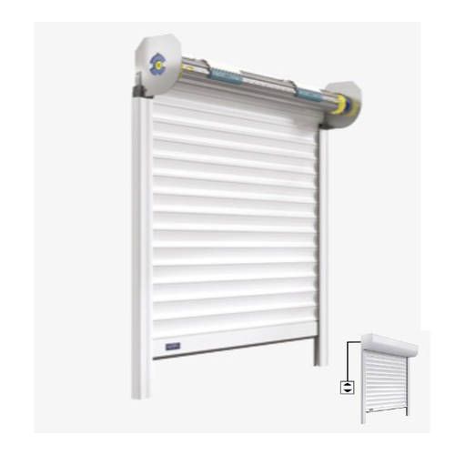 Volet Roulant pour Coffre Demi Linteau Lames ALU 39 mm Motorisation filaire avec interrupteur