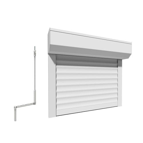 Volet Roulant Manuel PVC (lames 8×40 mm) avec pose