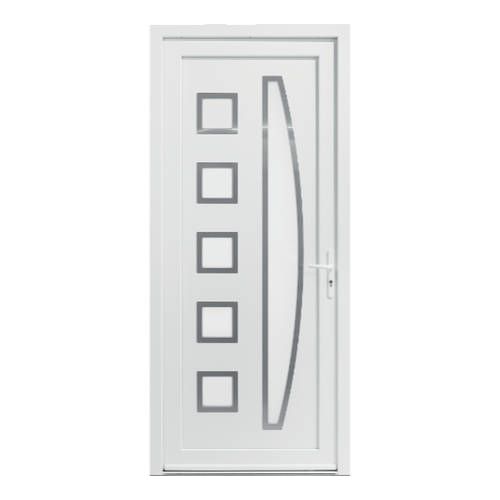 Porte d'entrée PVC modèle TESSY