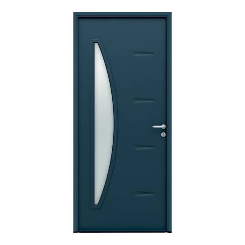 Porte d'entrée ACIER modèle HELIOS dimensions standard L 100 cm x H 215 cm