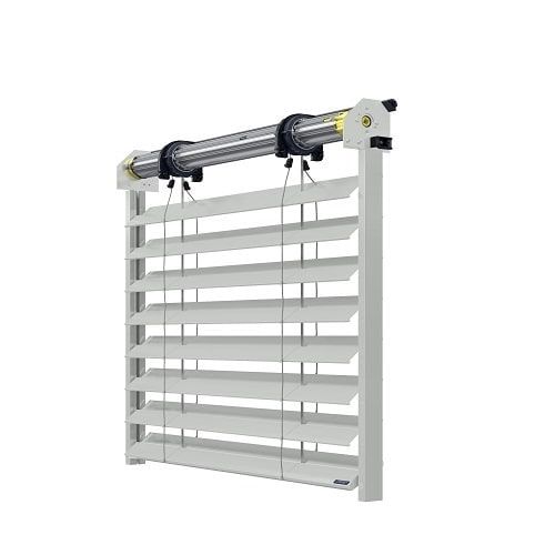 Brise Soleil Orientable - BSO Lames PX70Z Motorisation filaire avec interrupteur