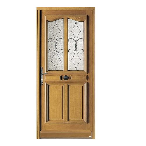 Porte d'entrée BOIS (Chêne) modèle ELENOR