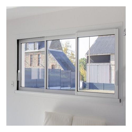Fenêtre coulissante ALU 3 vantaux 3 rails