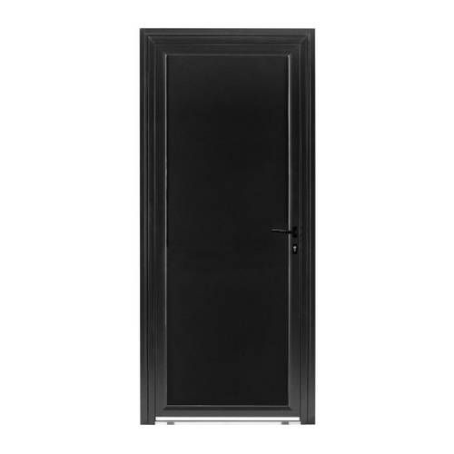 Porte de service ALU 1 vantail ouverture à la française