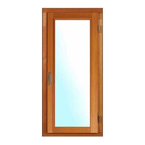 Porte fenêtre BOIS à Mouton et Gueule de Loup 1 vantail ouverture à la française