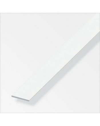 Plat PVC Blanc de 50 mm (longueur 1m)