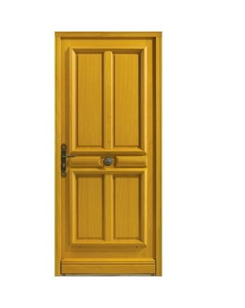 Porte d'entrée BOIS (Chêne) modèle AZENOR