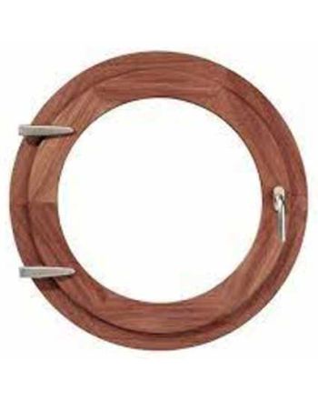 Oeil de Boeuf BOIS ouvrant à la Française (sur mesure)