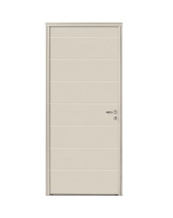 Porte d'entrée BOIS Exotique modèle GAYLOR