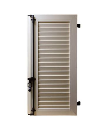 Volet battant PVC Cadre Soudé 36 mm 2 vantaux