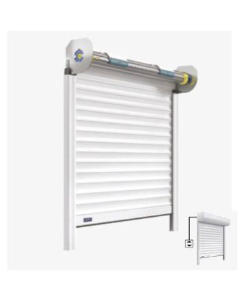 Volet Roulant traditionnel Lames PVC 40 mm Motorisation filaire avec interrupteur