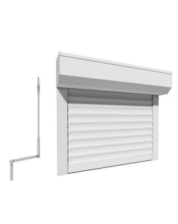 Volet Roulant Manuel PVC (lames 8×40 mm)