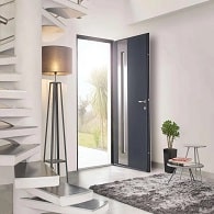 porte d’entrée gris anthracite, porte d entr2e