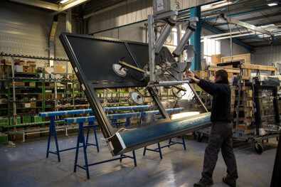 menuiseries fabriquées dans l'usine de Niort