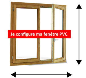 configurer ma fenetre pvc