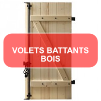 volets battants bois