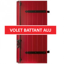 volet battant alu en couleur