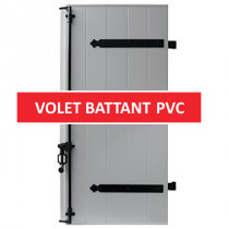 volet battant PVC blanc