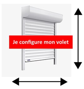 Volet roulant électrique sur-mesure pose rénovation