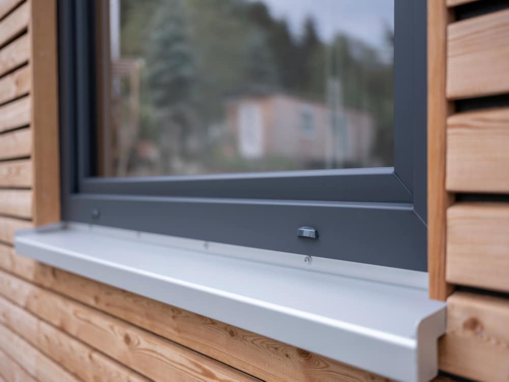 fenetre aluminium 1 vantail bleu le roi de la fenetre