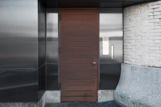 porte d'entrée pvc pleine