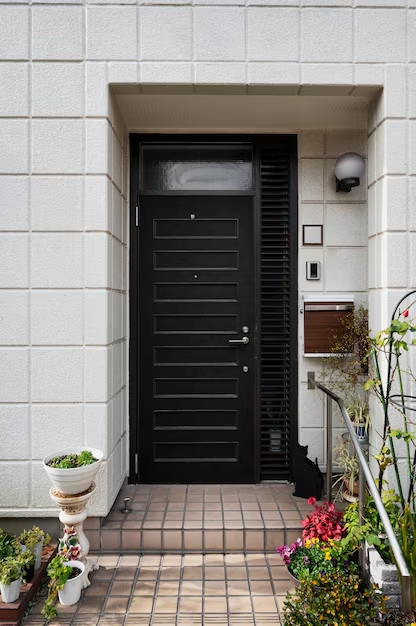 porte dentrée​