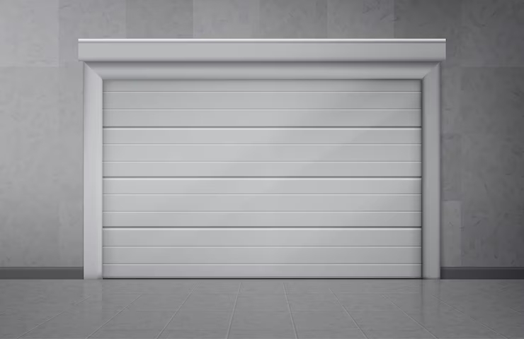 porte coulissante de garage en pvc​
