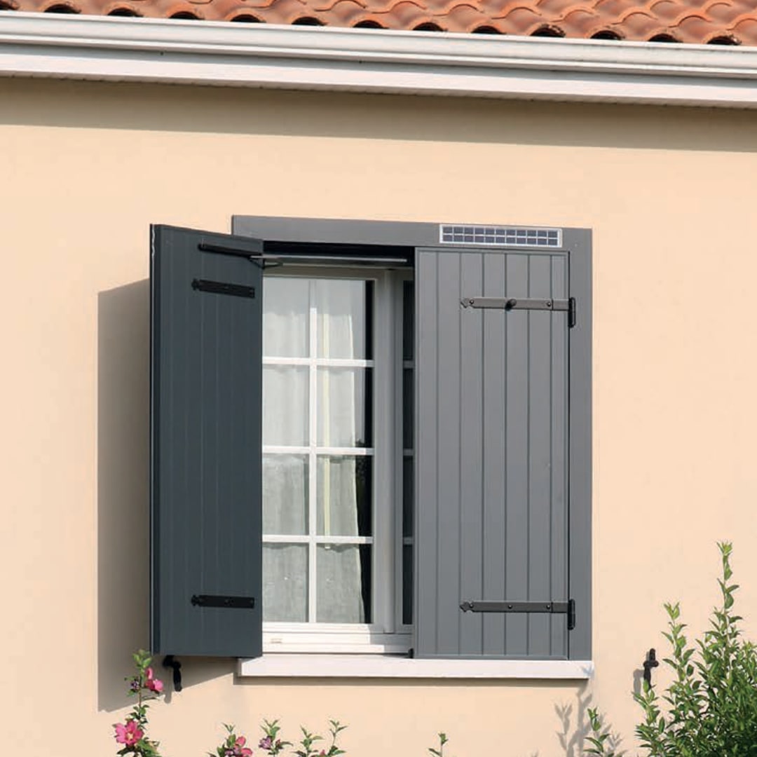 volet battant alu gris le roi de la fenetre